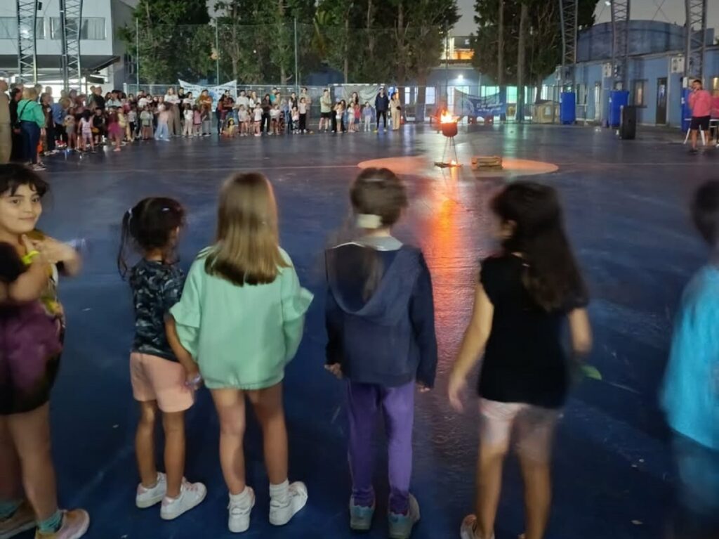 Campamento jardín